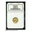 Image 1 : 1928 $2 1/2 MS64 NGC. This quarter eagle displays