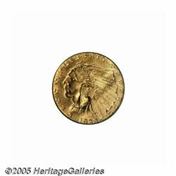 1929 $2 1/2 MS65 PCGS. Unlike its Half Eagle coun