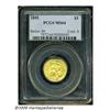 Image 3 : 1855 $3 MS64 PCGS. The 1855 is one of the more av