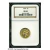 Image 3 : 1874 $3 MS64 NGC. While this issue's original min
