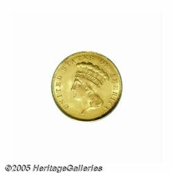 1887 $3 MS64 PCGS. The 1887 has an impressively l