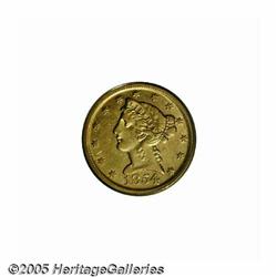 1854-D $5 Large D AU55 PCGS. Incorrectly attribut