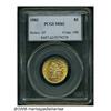 Image 1 : 1903 $5 MS62 PCGS. Highly lustrous with lovely ye