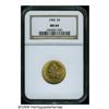 Image 1 : 1904 $5 MS64 NGC. A lustrous and attractive examp
