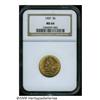 Image 1 : 1907 $5 MS64 NGC. An outstanding Choice Mint Stat