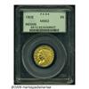 Image 1 : 1908 $5 MS62 PCGS. A radiant first year type coin