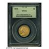 Image 1 : 1909 $5 MS62 PCGS. Orange and lime colors endow t
