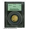 Image 1 : 1909-D $5 MS63 PCGS. A bright and sharply struck 