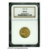 Image 1 : 1915 $5 MS62 NGC. Honey-gold surfaces display som