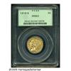 Image 1 : 1916-S $5 MS62 PCGS. A shimmering chestnut-gold b