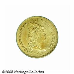 1795 $10 13 Leaves AU58 PCGS. B. 1-A, Taraszka-1,