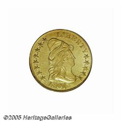 1801 $10 AU58 PCGS. Breen 2-B, Taraszka-25, R.2. 