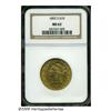 Image 1 : 1892-S $10 MS62 NGC. This orange-gold better date