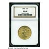 Image 3 : 1905 $10 MS66 NGC. A lower mintage Philadelphia M