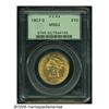 Image 1 : 1907-S $10 MS62 PCGS. Not fully struck in the cen