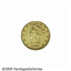 1901 $10 PR55 PCGS. The 1901 ten dollar is a seld