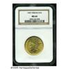 Image 3 : 1907 $10 No Motto MS64 NGC. The 1907 is the first