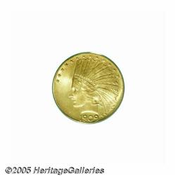 1909-S $10 MS63 PCGS. This is a satiny example wi