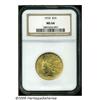 Image 1 : 1910 $10 MS64 NGC. A boldly impressed and highly 