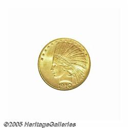 1910 $10 MS65 NGC. The mintage for the 1910 is fa