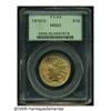 Image 1 : 1910-D $10 MS62 PCGS. A satiny example of this av