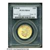 Image 1 : 1910-D $10 MS64 PCGS. Sharply struck and fully lu