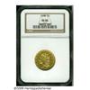 Image 1 : 1911-D $10 AU53 NGC. Rich honey-gold color with c
