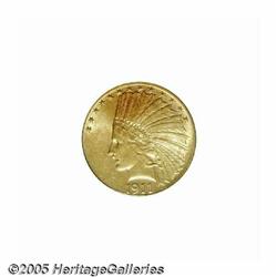 1911-D $10 MS62 PCGS. Bright honey-gold color wit