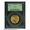 Image 1 : 1912 $10 MS62 PCGS. A lustrous orange-gold type c