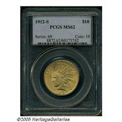 1912-S $10 MS62 PCGS. This is, without a doubt, o