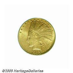 1913-S $10 MS63 PCGS. Only 66,000 pieces were str