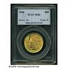Image 1 : 1926 $10 MS62 PCGS. This lustrous peach and yello