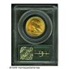 Image 2 : 1932 $10 MS62 PCGS. Bright lemon color enriches t