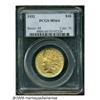 Image 1 : 1932 $10 MS64 PCGS. Lustrous surfaces portray a g
