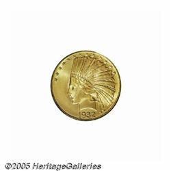 1932 $10 MS65 PCGS. A magnificent Gem ten Indian 