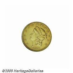 1850 $20 AU58 NGC. This is an extremely popular f