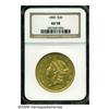 Image 3 : 1850 $20 AU58 NGC. Since the 1849 Double Eagle is