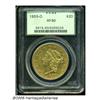 Image 3 : 1855-O $20 XF40 PCGS. Typically abraded with some