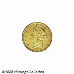 1859-O $20 XF40 PCGS. An important scarcity among