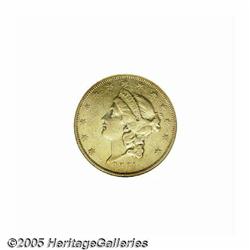 1861-O $20 VF35 NGC. With links to the Confederac