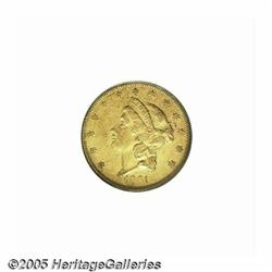 1861-O $20 XF40 PCGS. Struck under the auspices o