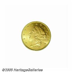 1875-CC $20 MS62 PCGS. A little scuffy but showin