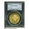 Image 3 : 1875-CC $20 MS62 PCGS. The third most common CC-m