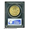 Image 4 : 1876 $20 MS62 PCGS. The reddish-gold surfaces sho