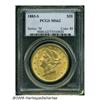 Image 1 : 1883-S $20 MS62 PCGS. Lustrous and well struck, w
