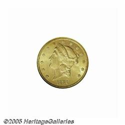 1884-CC $20 MS61 NGC. This is a frosty Mint State