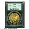 Image 3 : 1889-CC $20 MS60 PCGS. Sharply struck with rich y
