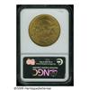Image 2 : 1889-S $20 MS62 NGC. This '89-S double eagle disp