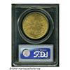 Image 4 : 1894-S $20 MS63 PCGS. The fields have a golden-gr