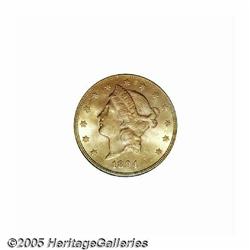 1894-S $20 MS63 PCGS. The 1894-S is much more ava